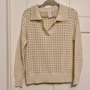 Pretty open weave sweater from Joie -NWT